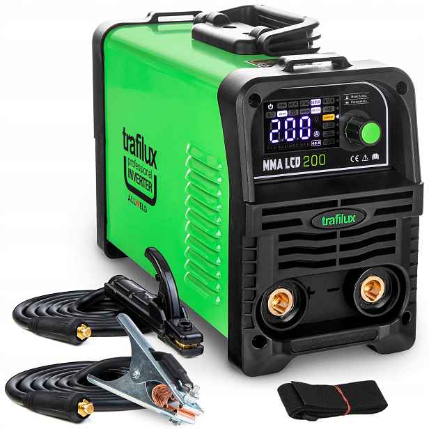 Invertorová Svářečka Trafilux Mma LCD 200 Igbt 230V 200A Vrd