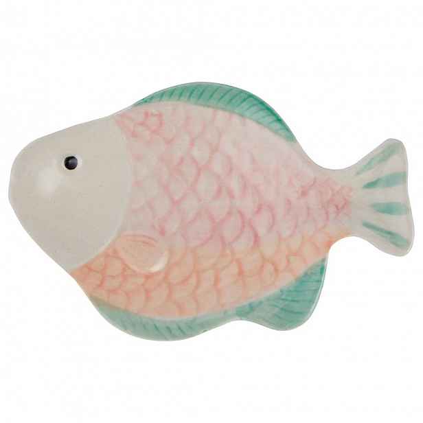 Butlers CORAL COAST Dekorační mini talíř ryba - růžová
