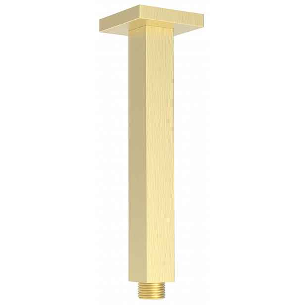 Sapho - Sprchové rameno stropní, 20 cm, matná zlatá 1205-07GB