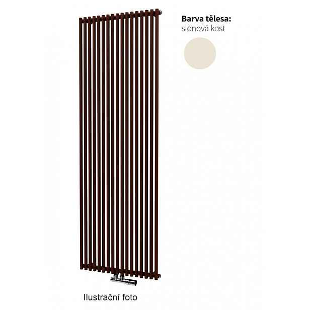 ISAN Aruba radiátor pro ústřední vytápění, 180x30, Slonová kost DARU18000300SKS
