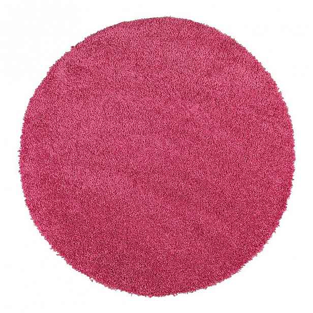 Růžový koberec Universal Aqua Liso, ø 100 cm