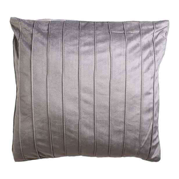 Šedý dekorativní polštář JAHU collections Stripe, 45 x 45 cm