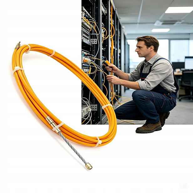 Pilot Linka pro protahování kabelů Vlákno Ø 6 mm 15 m