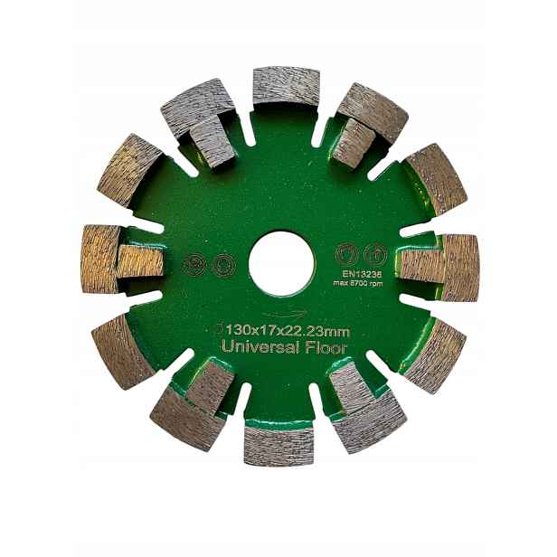 Diamantová fréza pro podlahové vytápění univerzální 130xH12xT17x22,2