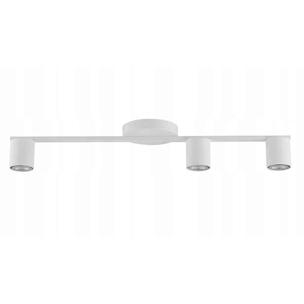 Stropní svítidlo minimalistická bílá 3 spoty do předsíně 70 cm Sigma