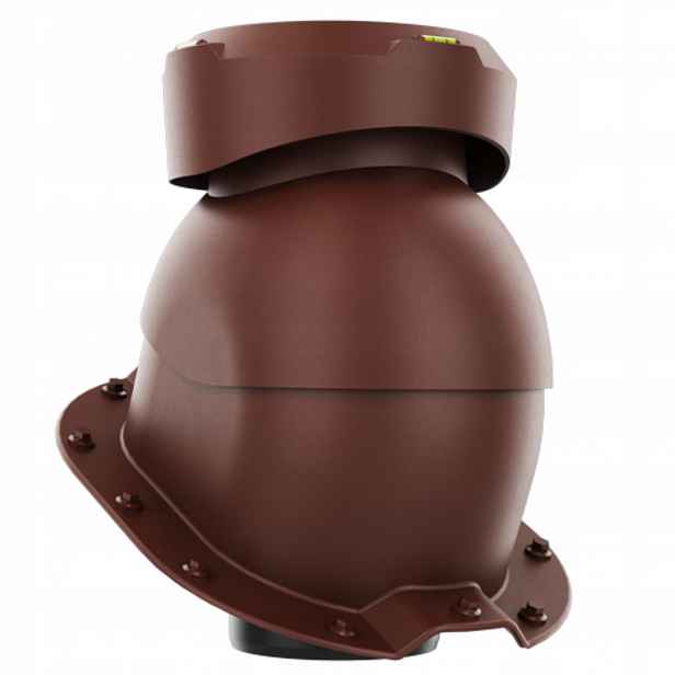 Krbový kanalizační odvětrávač fi110 pro plech Budmat Taira Bronz 8017