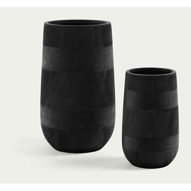 Obaly na květináče v sadě z cementu ø 45 cm Tival – Kave Home