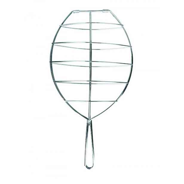 Rošt na grilování ryb Ibili 770200 ocelový 42x30 cm drátěný koš