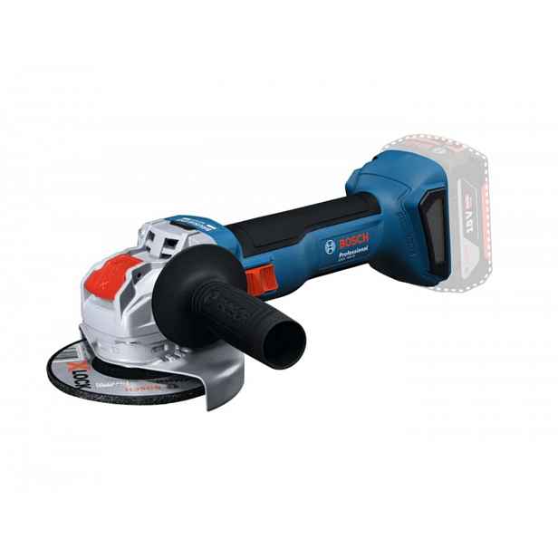 Bosch - 18V AKU úhlová bruska GWX 18V-8, 125 mm, bez baterie a nabíječky 06019N9100