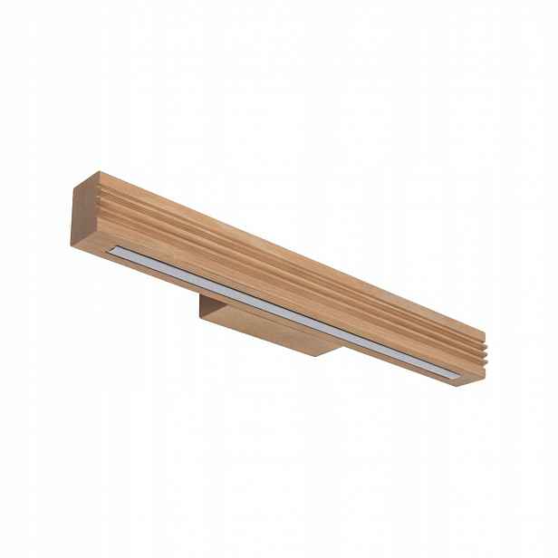 Nástěnné svítidlo Viga Hnědá dřevěná Led lampa 9W Integrované Tk Lighting