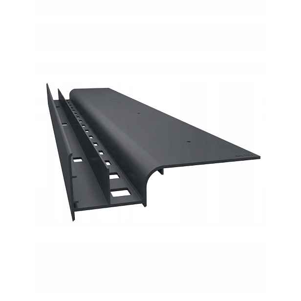 Okapový profil terasový Renoplast Balkonový 200 cm W20 Grafitová Ral 7024