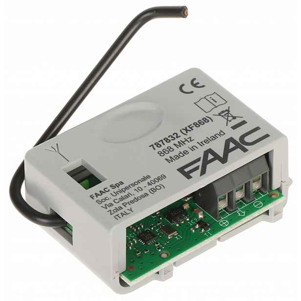 Rádiový Modul Pro Brány FAAC-XF868