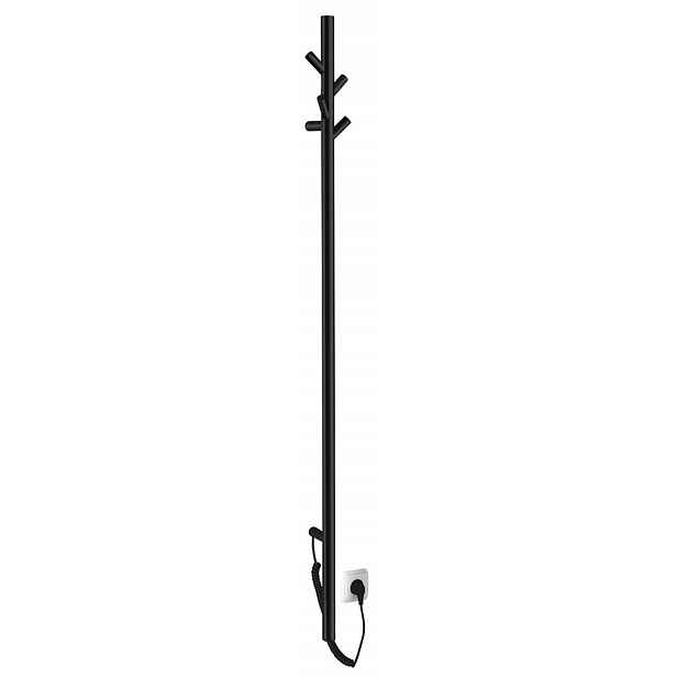 Sapho - Topné těleso 15x150 cm, 30 W, matná černá ER175BV