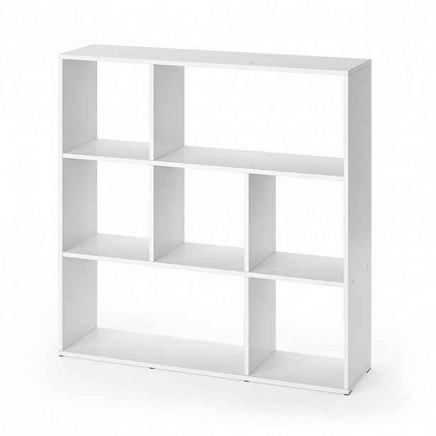 Vicco DĚLICÍ STĚNA Nove Bílá 107.2 x 107.8 cm 7 přihrádek