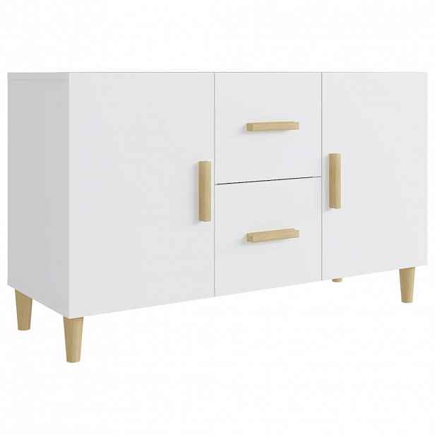vidaXL Příborník bílý 100 x 36 x 60 cm kompozitní dřevo