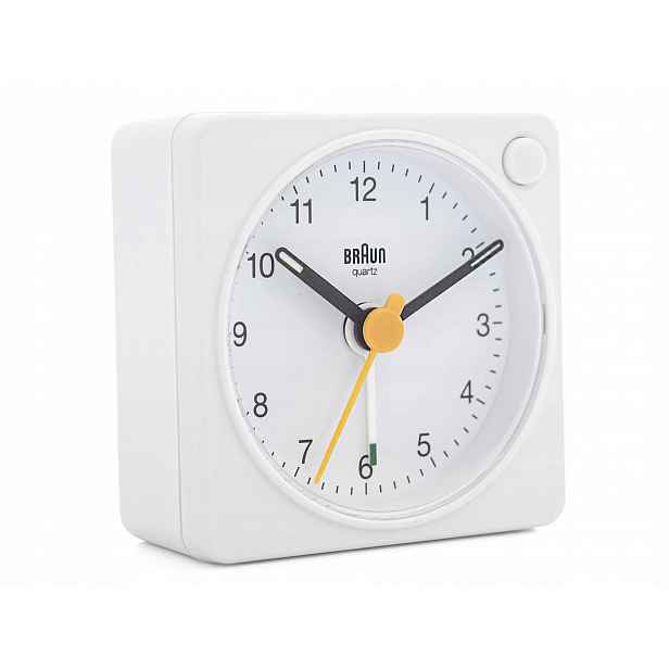 Klasický Budík Braun BC02XW Alarm A Podsvícení