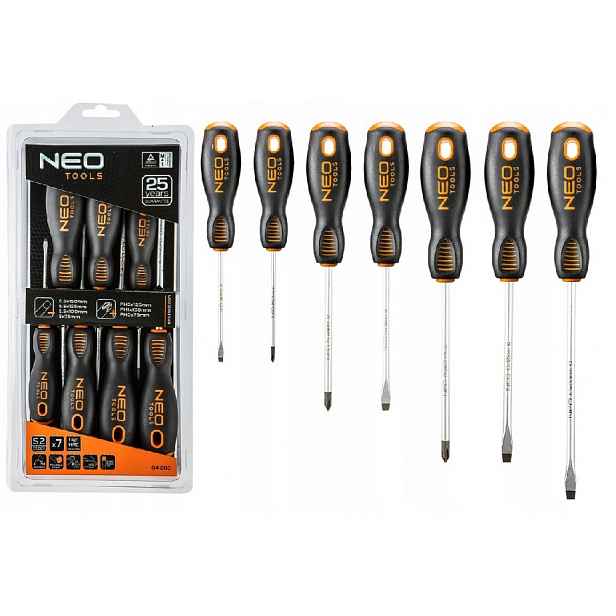 Neo Tools Sada šroubováků, 7 ks 04-206