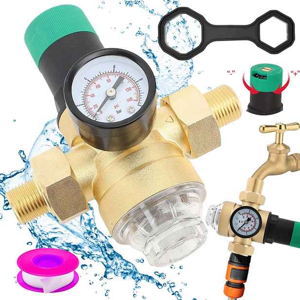 Standardní Reduktor Tlaku Vody G3/4, Hydraulický A Výkonný Instalační Systém