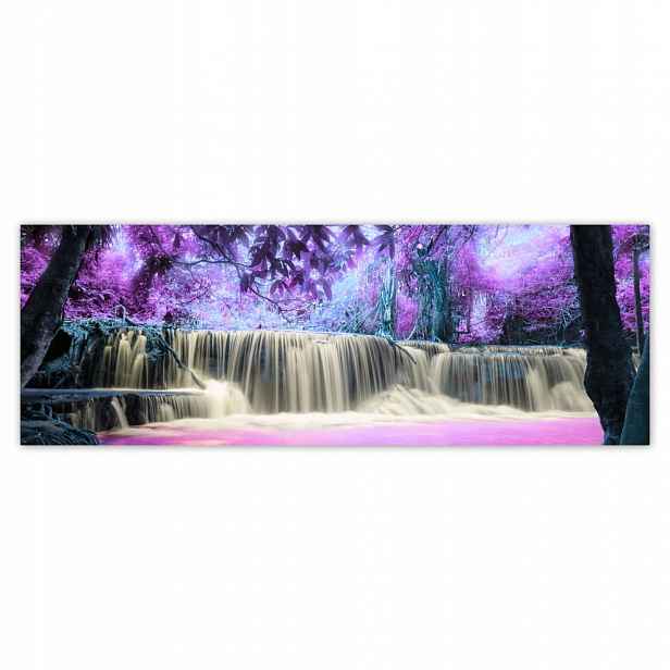 Fototapety flizelina 624x219 Fialový vodopád