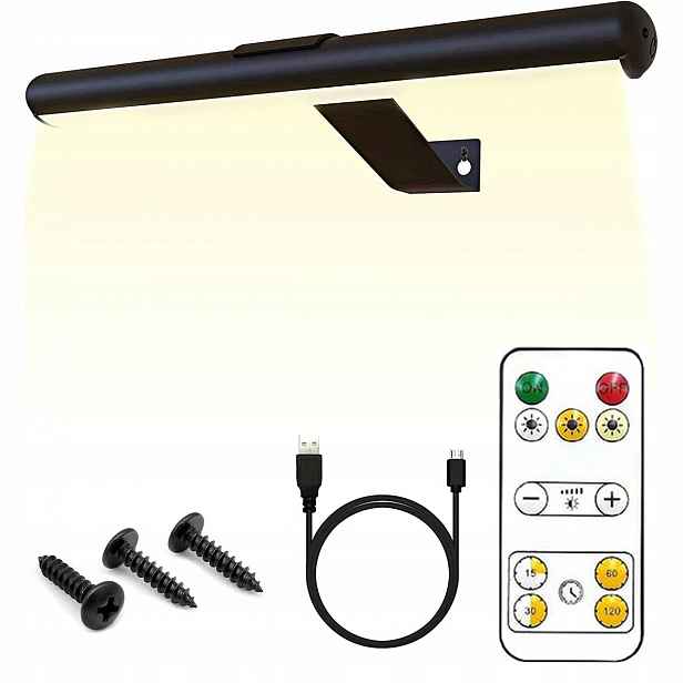 Led koupelnové nástěnné svítidlo Lampa nad zrcadlo Usb 2,8W 32 cm 4400 mAh