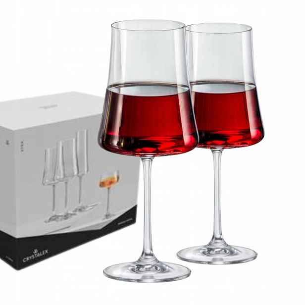 Skleničky na červené víno nebo Aperola Bohemia Crystal Xtra 560 Ml 6 ks