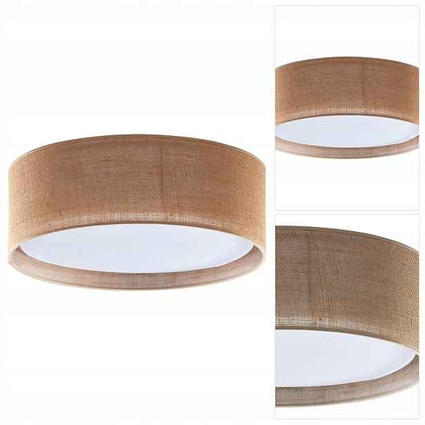 Stropní svítidlo Juta bronzová, útulná atmosféra v ložnici Tk Lighting