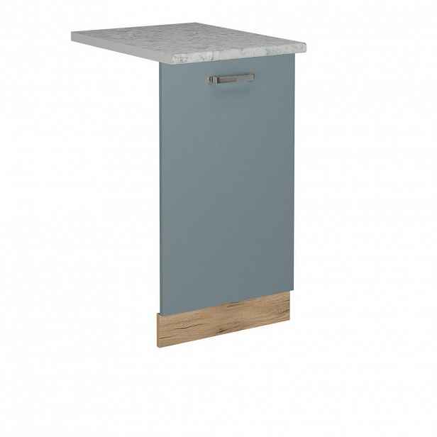 Vicco ČELNÍ PANEL MYČKY R-Line Modrošedá 45 cm s pracovní deskou