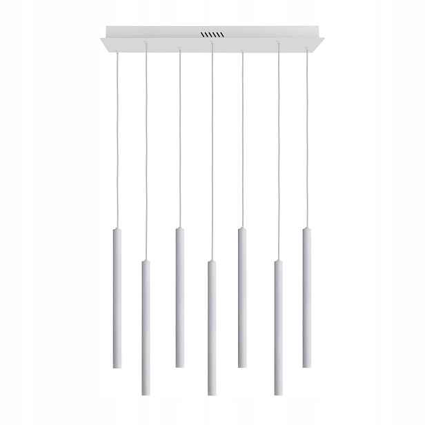 Závěsné Stropní Svítidlo Lustr Stropní Svítidlo Valdes Bílá Led 35W 7xLED Italux