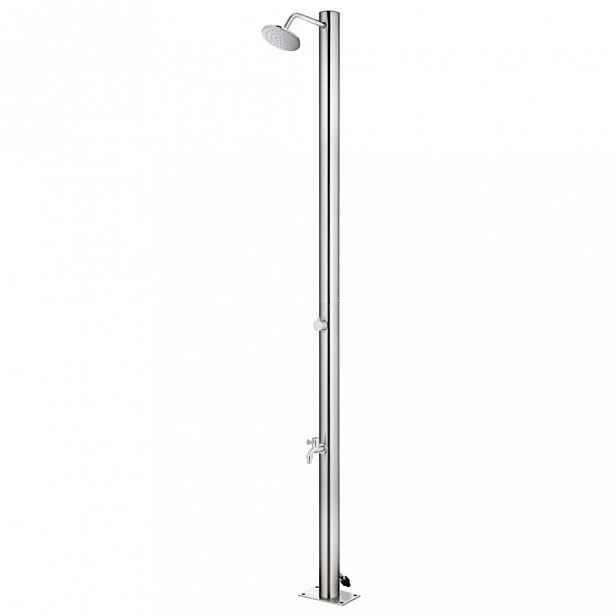 Zahradní sprcha 215 cm nerez