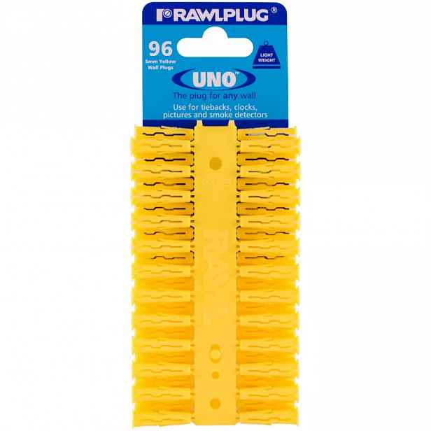 Hmoždinka univerzální uno žlutá 5x24mm(96ks)