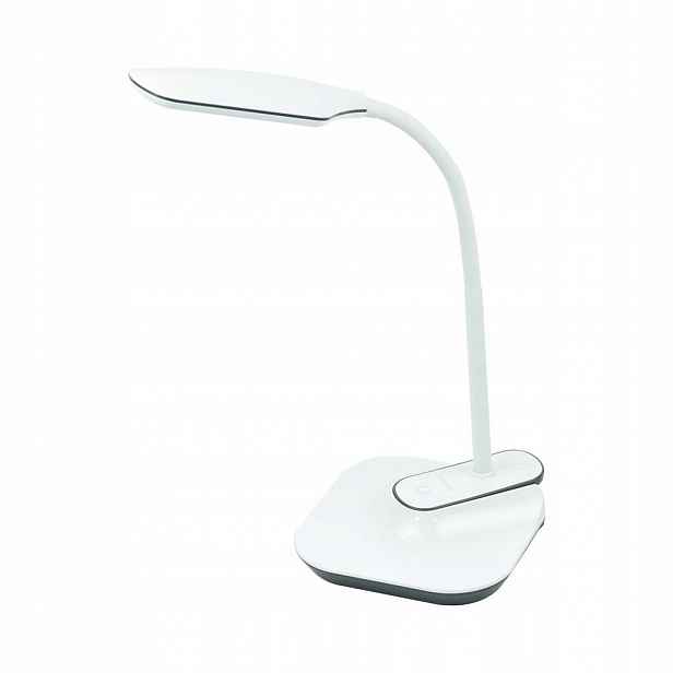 Led stolní lampa s klipem Stojací lampa na stůl noční bílá Nilsen