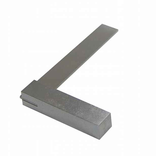Mini úhelník Shinwa 150 mm s patkou z nerezová ocel, přesný 73353