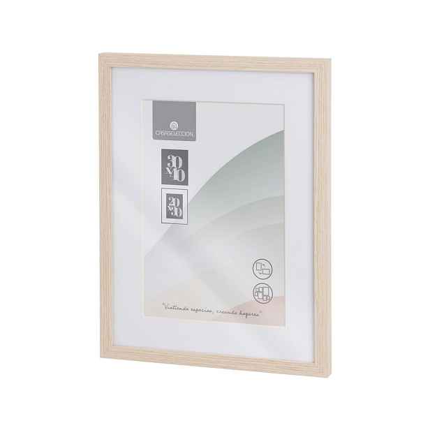Rámeček na zeď v přírodní barvě 32x42 cm Sencillo – Casa Selección