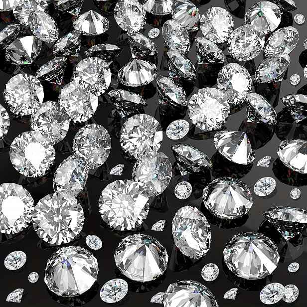 TEMU 6500 ks Falešné diamanty a diamantové krystaly (mini diamanty, křišťálové diamanty pro zdobení) vhodné pro výplň váz, řemesla a party dekorace.