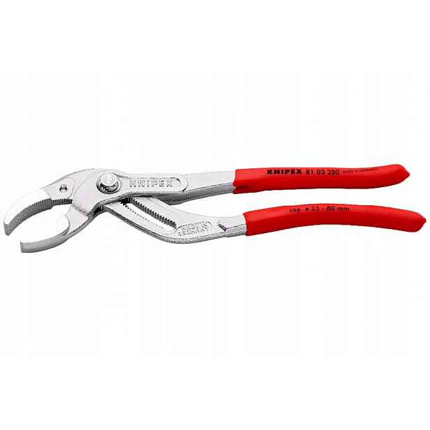 Nastavitelné kleště pro sifony muf spojek Knipex 250 mm chrom Najder