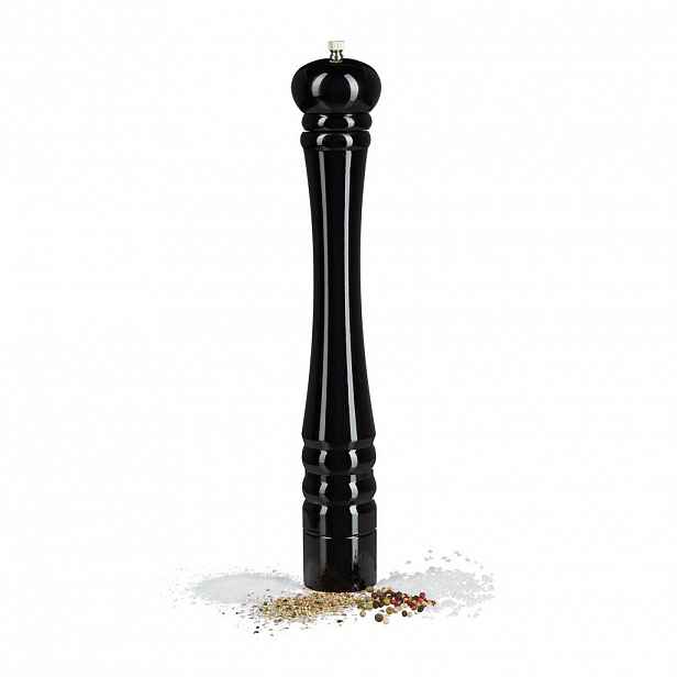 Relaxdays MLÝNEK Černý na pepř březové dřevo 40 cm