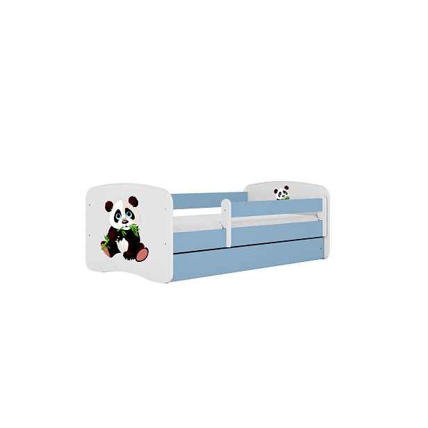 Kocot kids Dětská postel Babydreams panda modrá, varianta 70x140, bez šuplíků, bez matrace