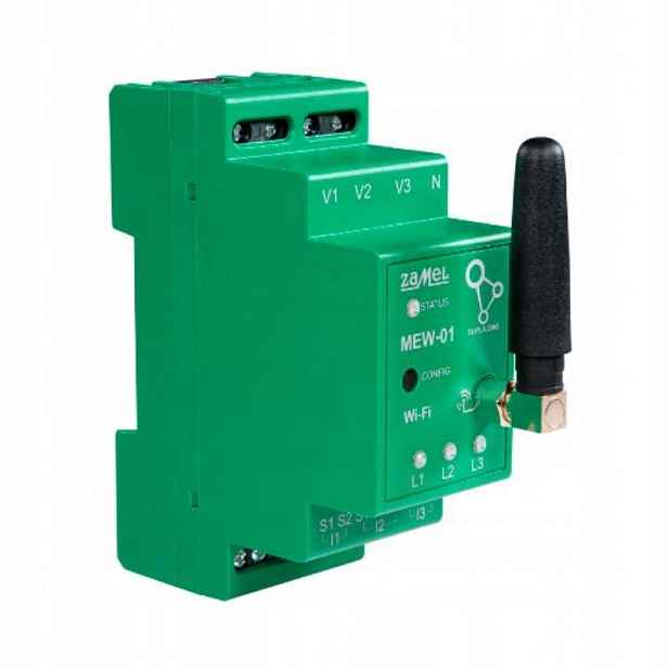 Supla – Wi-Fi monitor elektrické energie 1F+N MEW-01/1F Zamel