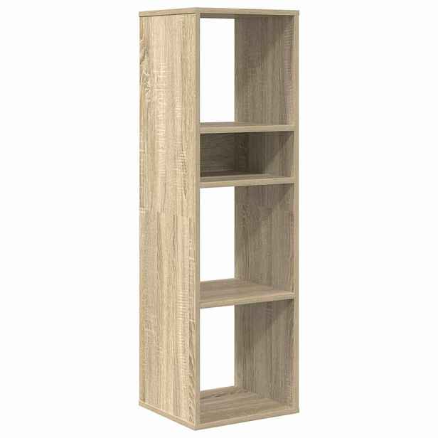 vidaXL Knihovna dub sonoma 34x31x112 cm kompozitní dřevo