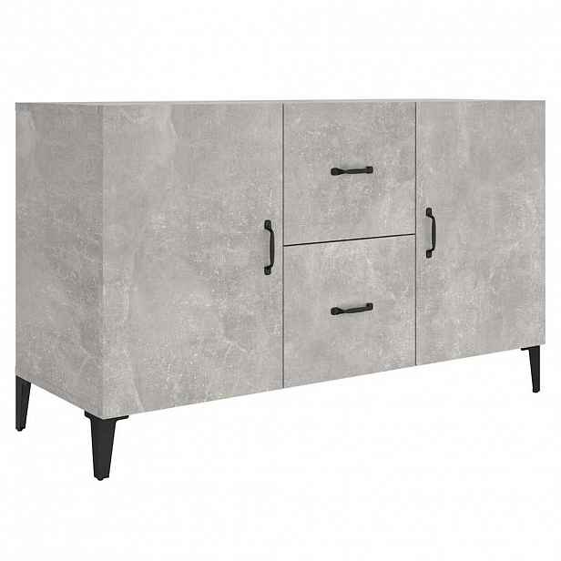 vidaXL Příborník betonově šedý 100 x 36 x 60 cm kompozitní dřevo