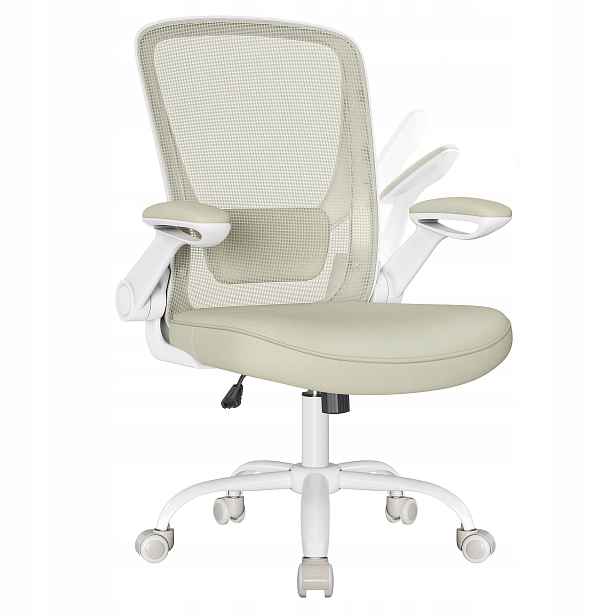 Ergonomická kancelářská židle s otočným sedákem, širokým a měkkým sedákem