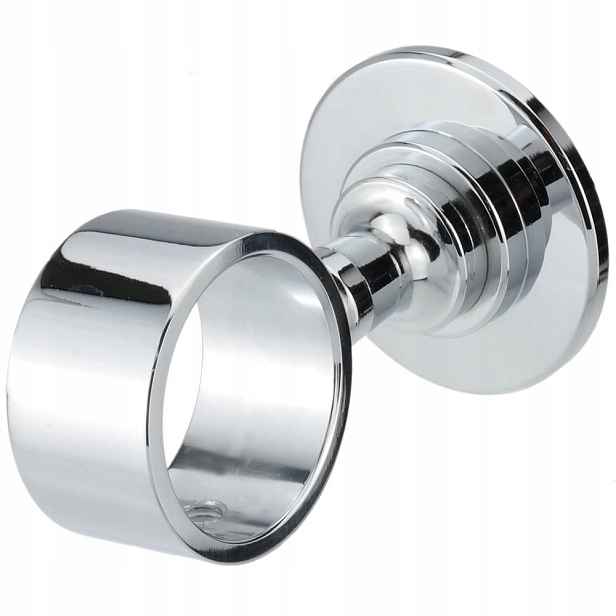 Průchozí nástěnný držák, průchodka pro lana 30 mm, lanové madlo – chrom