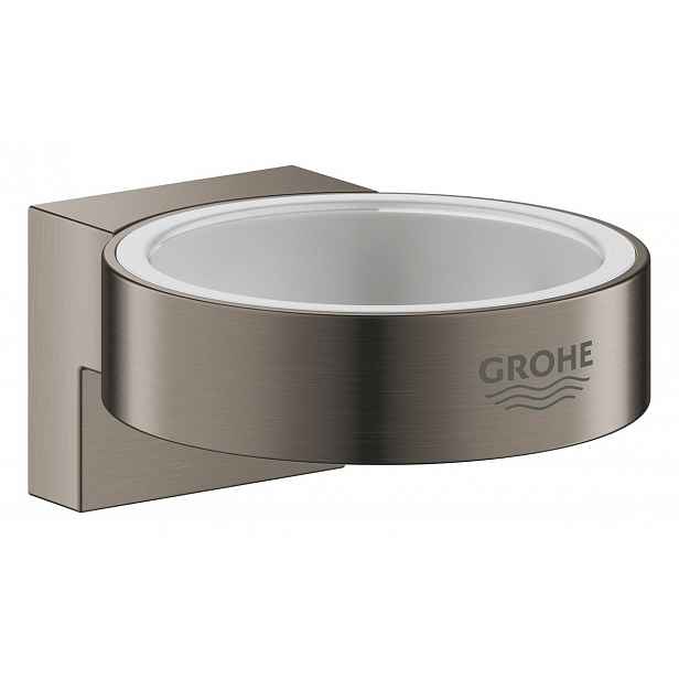 Držák skleniček Grohe SELECTIONbez skleničky kartáčovaný Hard Graphite 41027AL0