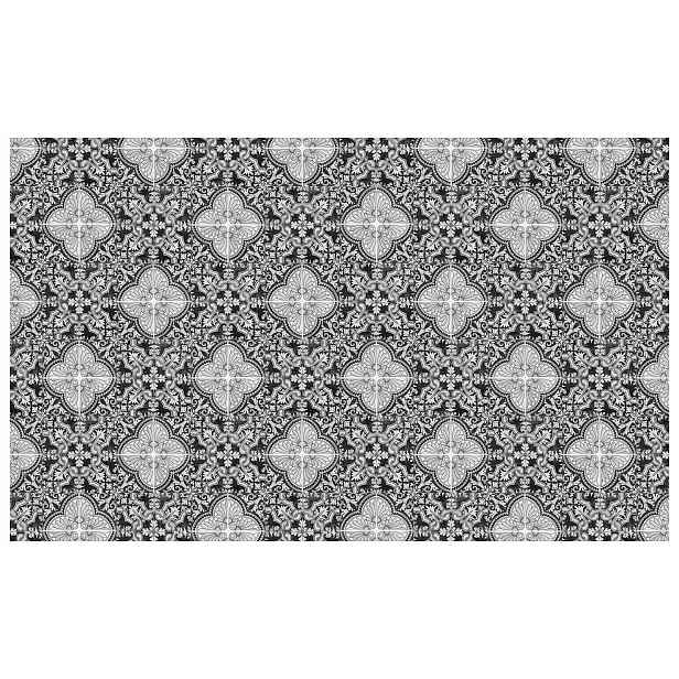 Fototapeta Květiny a geometrie Vintage Retro Art Deco Klasika 400x280 lepidlo