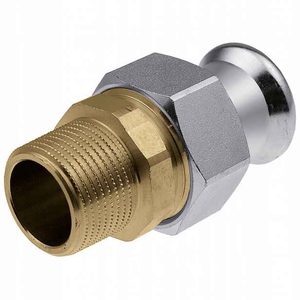 Spojka Šroubení Press Vnější Závit 35 x Rp 5/4 Kan-therm Steel 1509272003 Ocel