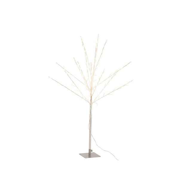 Svítící vánoční stromek SILVER GLOW 56×56×100 cm, stříbrný