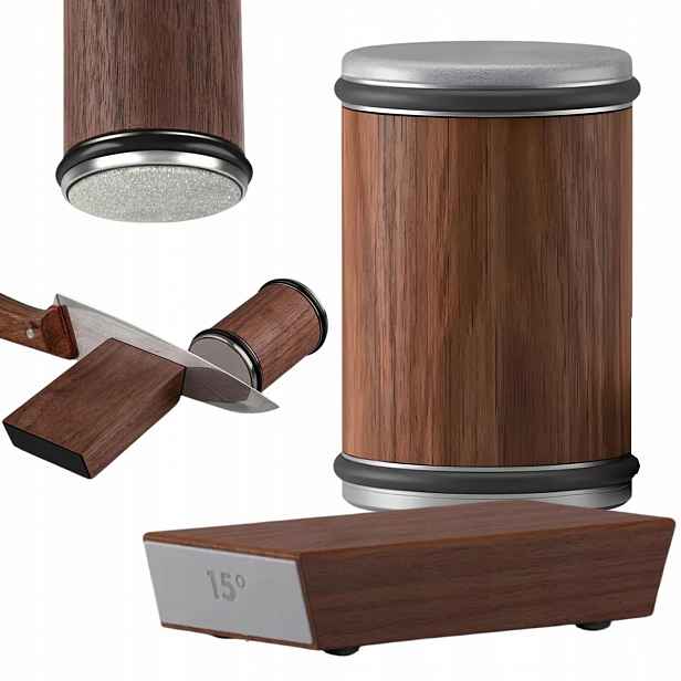 Brousek pro ostření nožů Magnetický Kámen Velká Sada Brousek 15°/20°