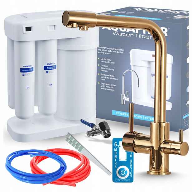 Kuchyňský Filtr Pod Dřez Aquaphor Reverzní Osmóza S Třícestným Kohoutkem