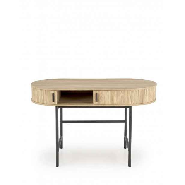 Psací stůl s policí, konzole B51, loft, 120x55