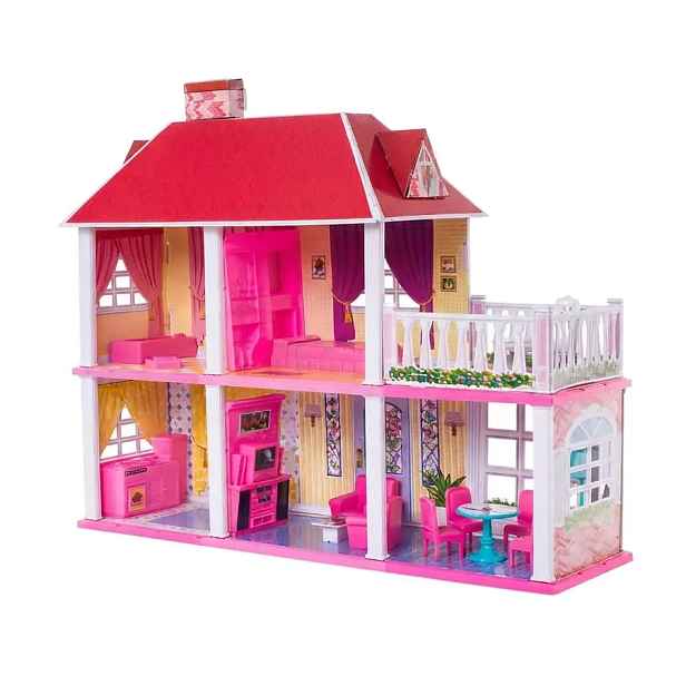 Toybit Velký domeček pro panenky OHTB2652 – 70 cm